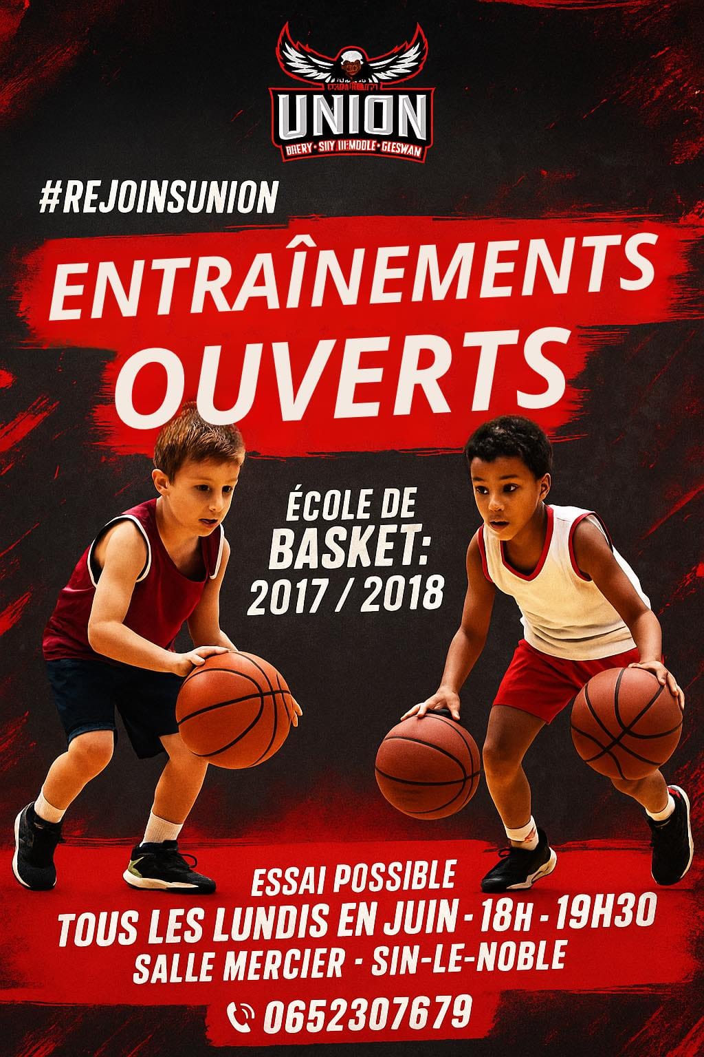 Entraînements ouverts
